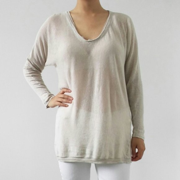 Aritzia T. Babaton | Linen oversized sweaater